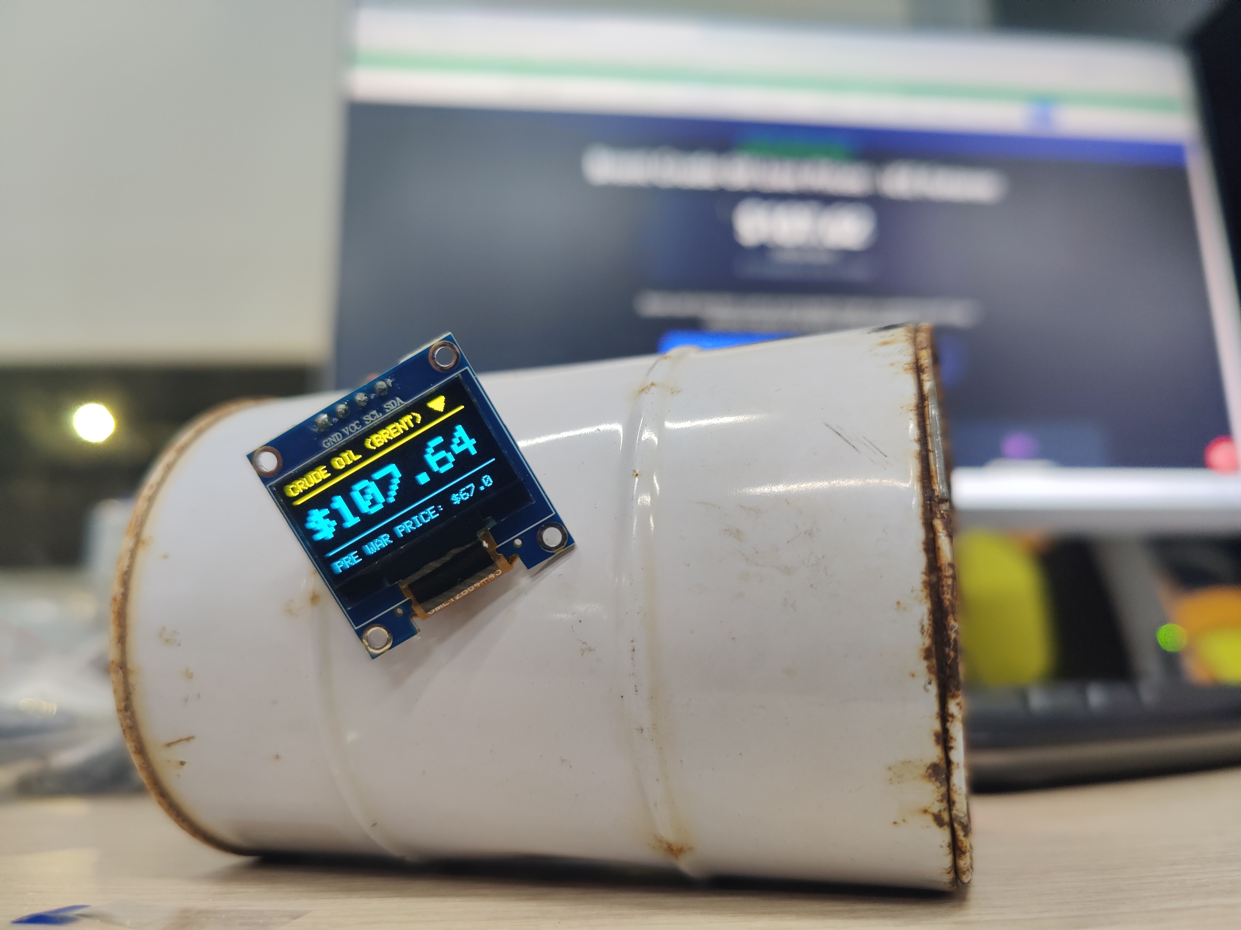 Brent Crude Oil Live Tracker