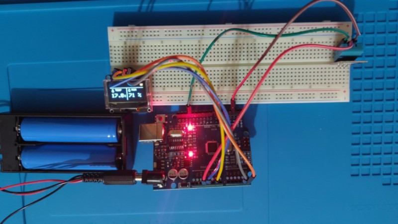 OLED DHT11 Mini Dashboard