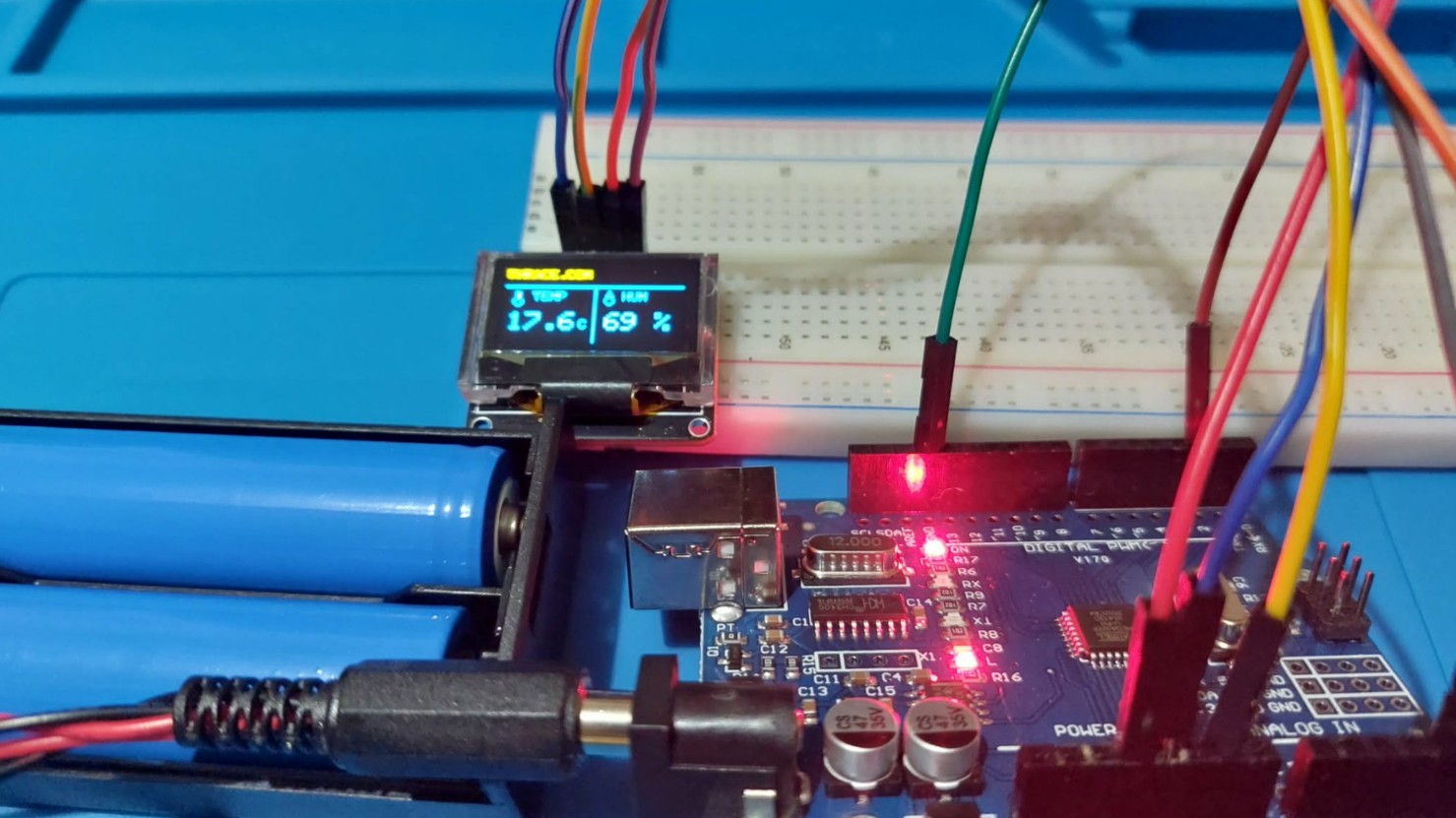 OLED DHT11 Mini Dashboard φωτογραφία 1