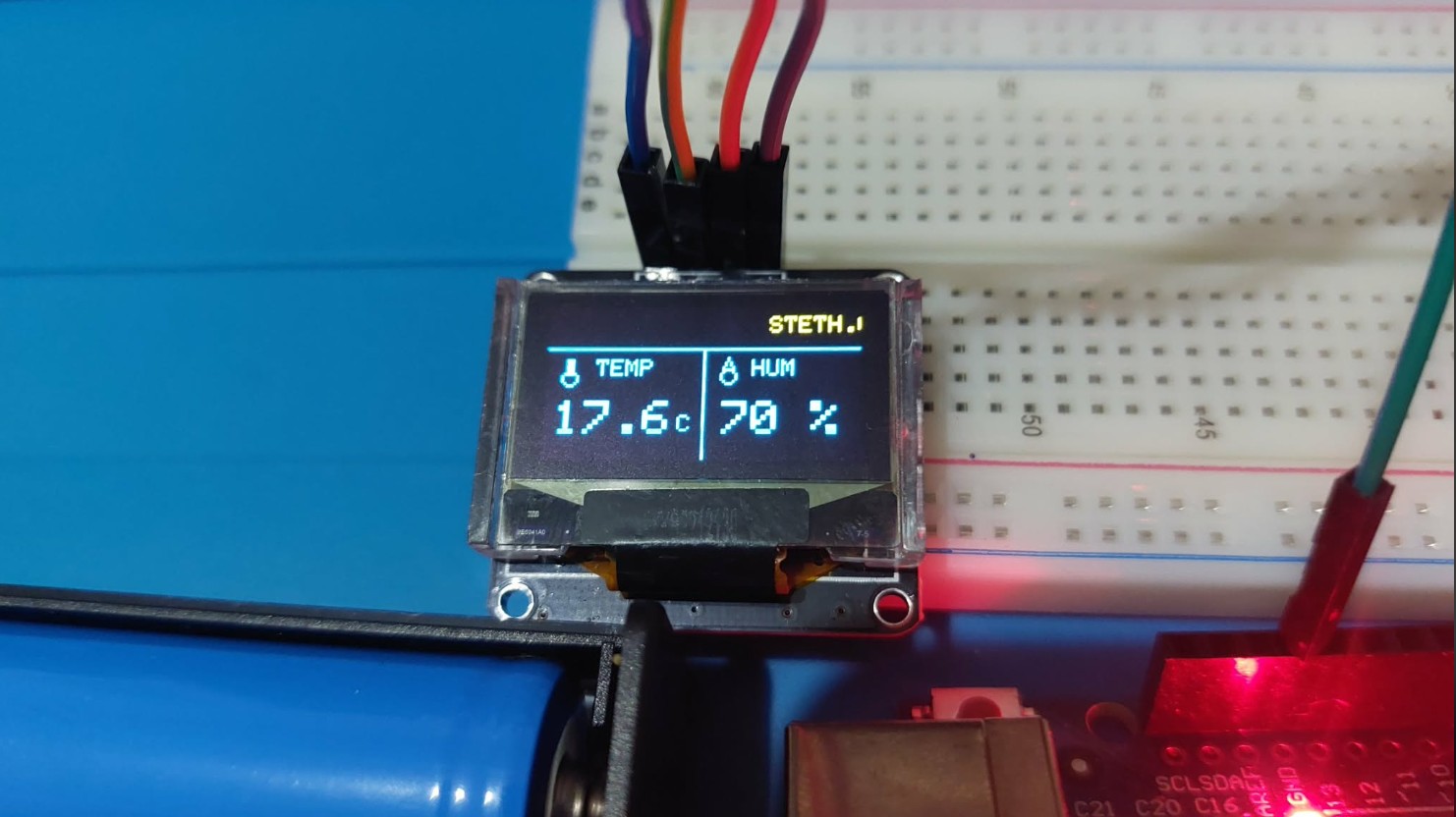 OLED DHT11 Mini Dashboard φωτογραφία 2