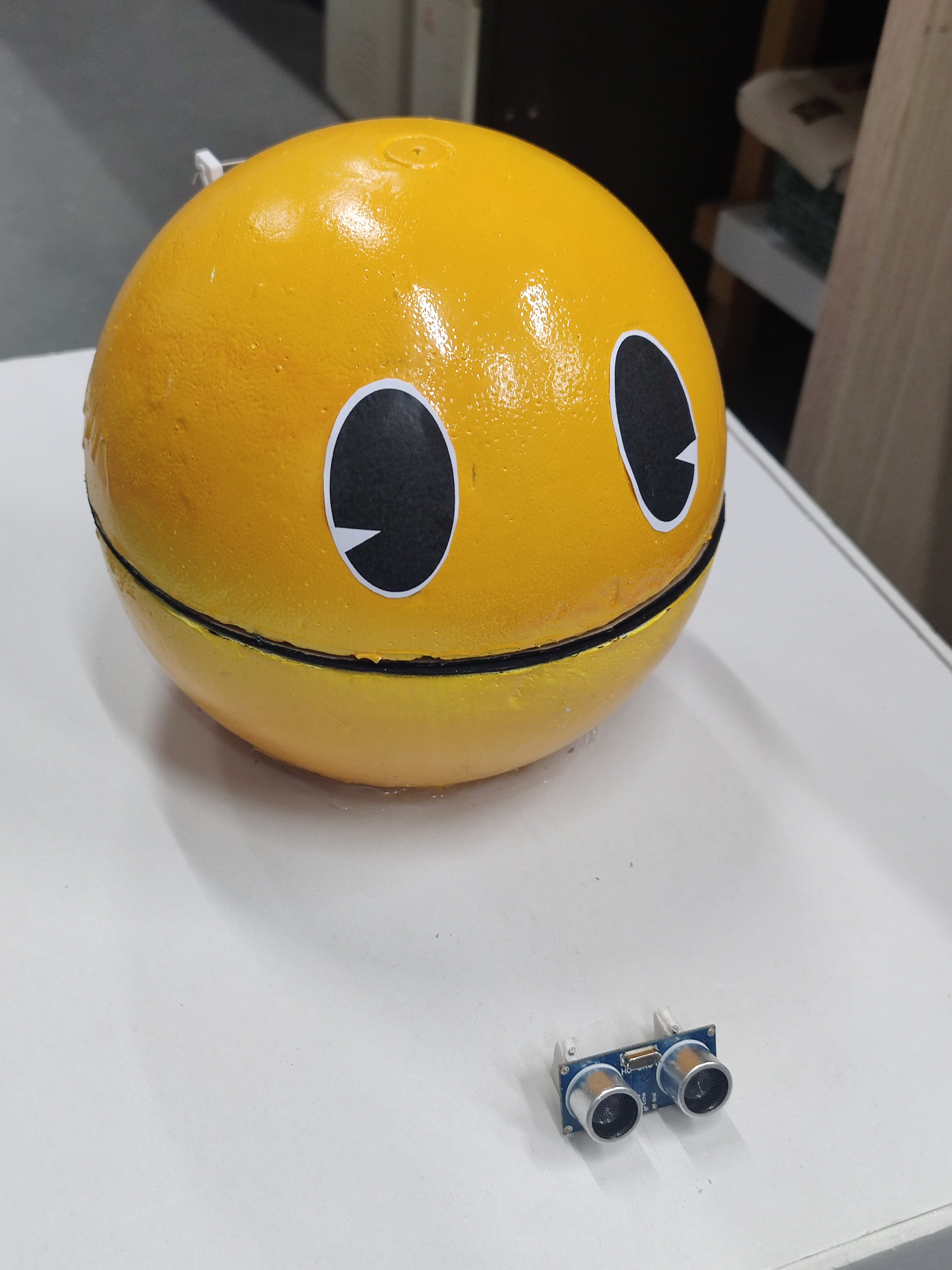 Pacman Piggy Bank με Arduino Nano
