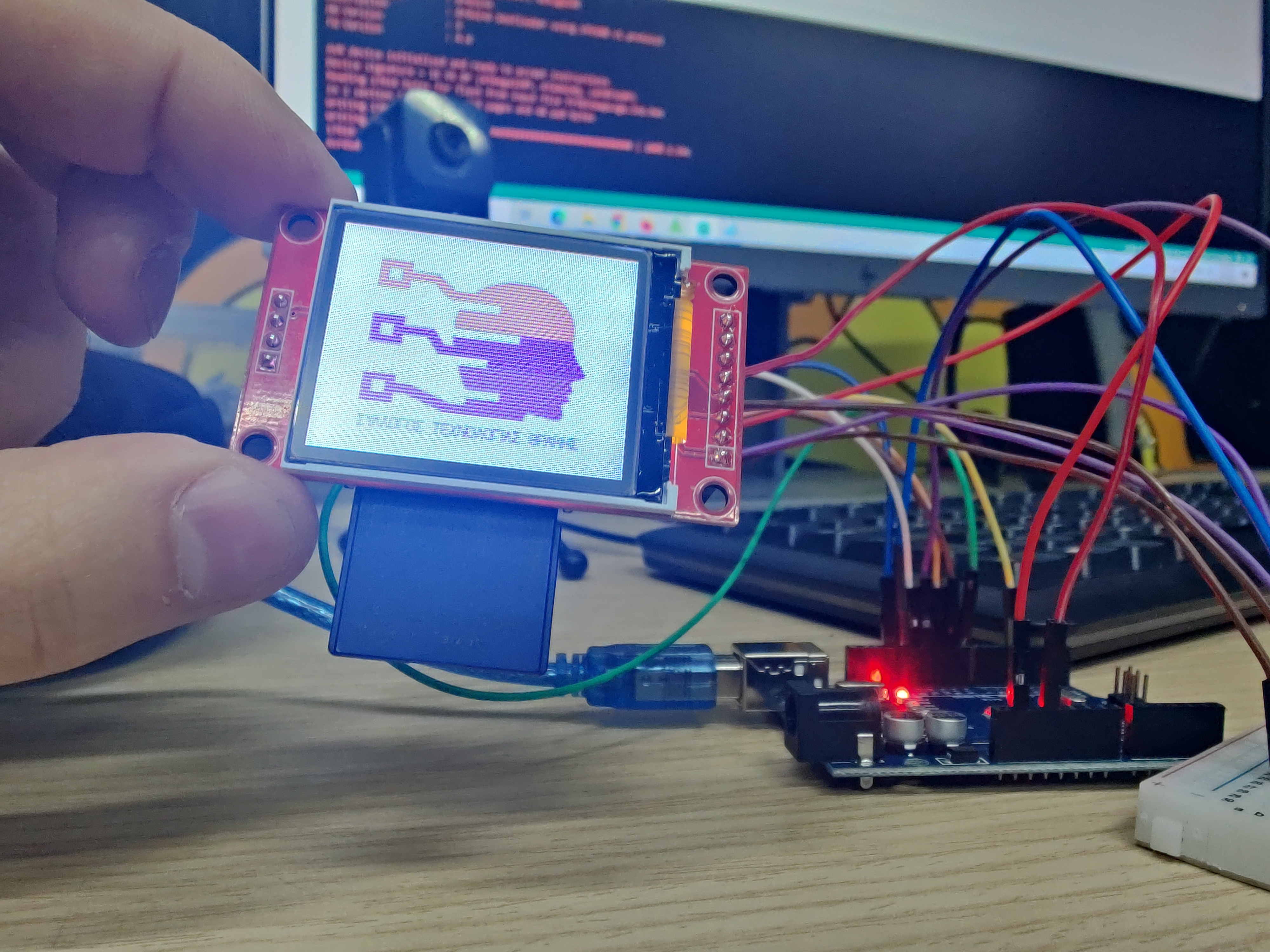 Slide Show Stream με Arduino Uno